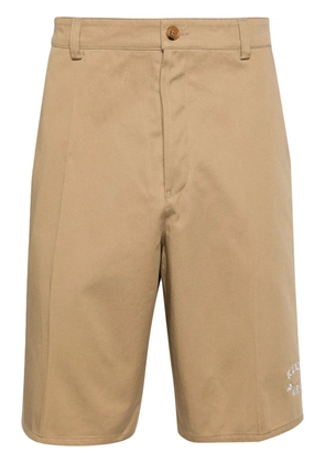 Kenzo button-up bermuda shorts - Brown