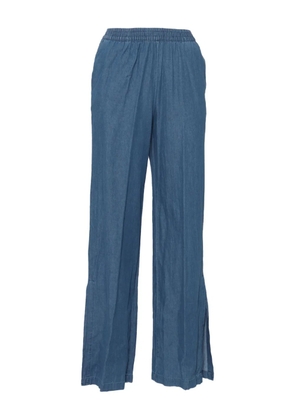 ASPESI elastic-waist split-hem jeans - Blue