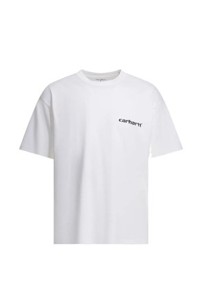 Carhartt WIP logo-print T-shirt - White
