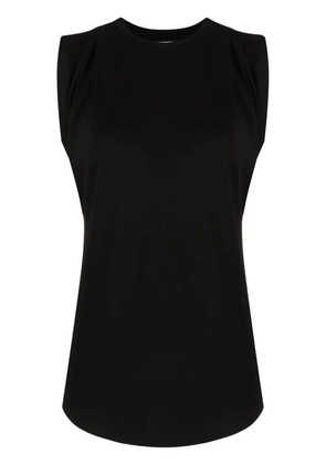Michael Michael Kors pleat-detailing tank top - Black