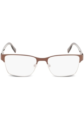 Lacoste square-frame glasses - Brown