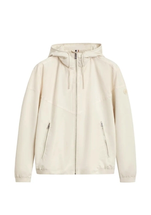 BOSS hooded zipped jacket - White