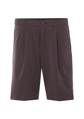 Herno elasticated lateral pockets shorts - Brown