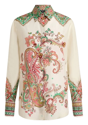 ETRO paisley-print shirt - White