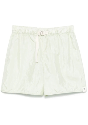 Jil Sander belted shorts - Green