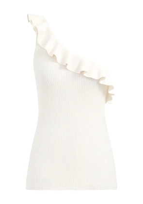 ZIMMERMANN ruffle top - White