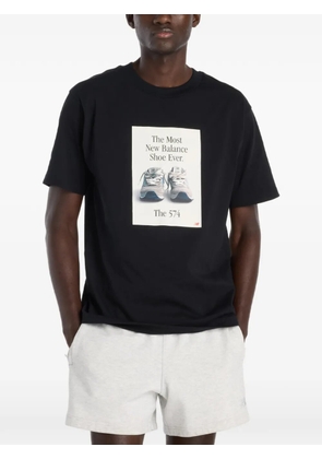 New Balance 574 Ad graphic T-shirt - Black