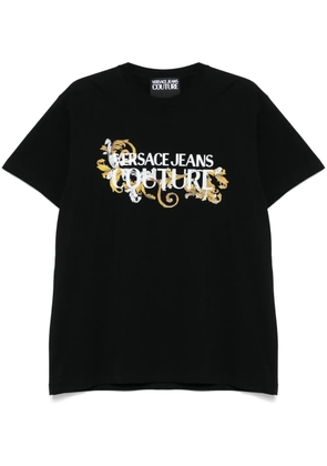 Versace Jeans Couture logo-print T-shirt - Black