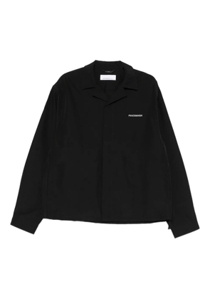 OAMC Peacemaker embroidery-logo shirt jacket - Black