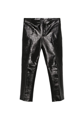 SAPIO python-print trousers - Black