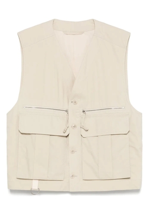 LEMAIRE technical gilet - Neutrals