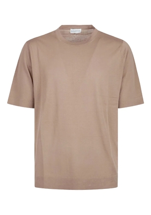 Ballantyne short-sleeved cotton T-shirt - Brown