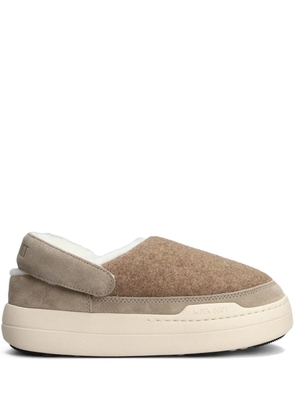 Moon Boot Park felted clogs - Neutrals