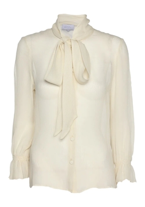 Luisa Beccaria Vintage silk sweater - Neutrals