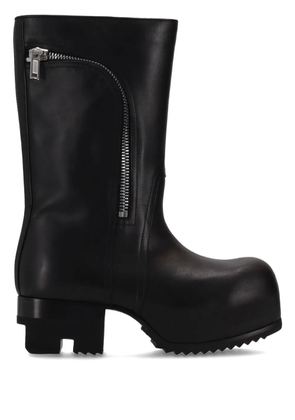 Rick Owens 50mm Bauhaus Ballast leather boots - Black