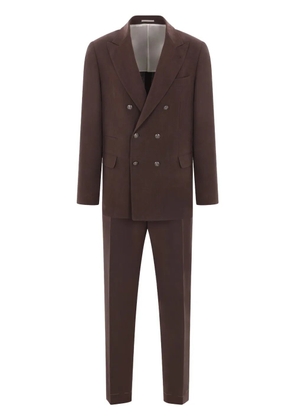 Brunello Cucinelli linen suit - Brown