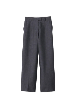 Miu Miu concealed-fastening trousers - Grey