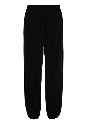 Jil Sander high-waist track trousers - Black