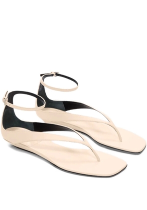 LouLou de Saison T-bar flat sandals - Neutrals