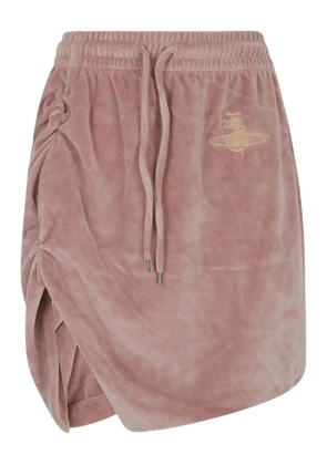 Vivienne Westwood drawstring mini skirt - Pink