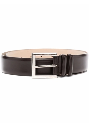 Orciani buckled leather belt - Brown