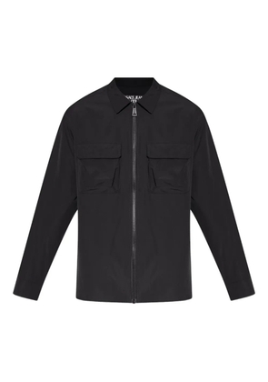 Versace Jeans Couture zip-fastening pocket-detail shirt - Black