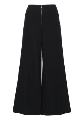 TOTEME mid-rise wide-leg trousers - Black