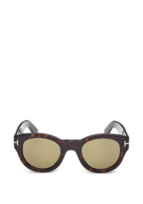 TOM FORD round-frame sunglasses - Brown
