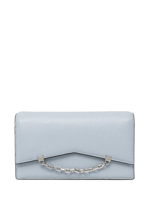 Karl Lagerfeld leather cross body bag - Blue