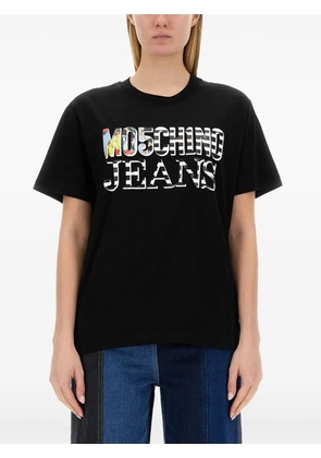 MOSCHINO JEANS logo t-shirt - Black