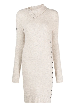 ISABEL MARANT Marina knitted dress - Neutrals