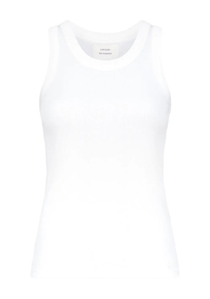 LouLou de Saison LIMBA embroidered tank top - White