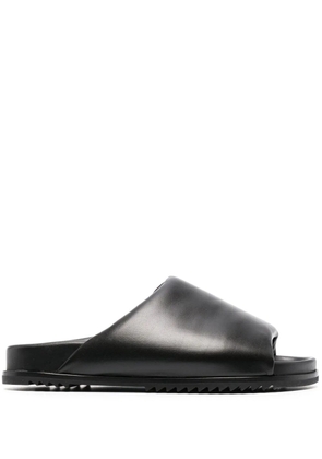 Rick Owens Granolas padded slides - Black