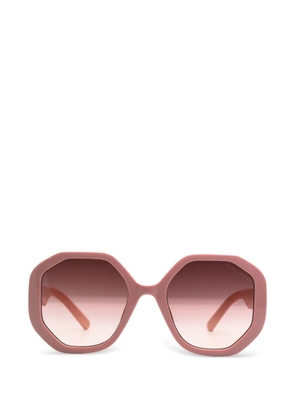 Marc Jacobs geometric-frame sunglasses - Pink