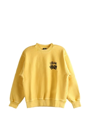 Stüssy Dice Pig sweatshirt - Yellow