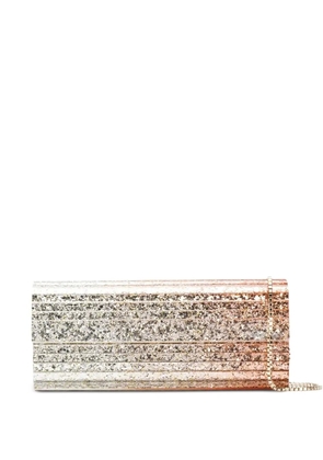 Jimmy Choo Sweetie Glitter clutch bag - Silver