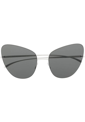 Mykita oval-frame sunglasses - White