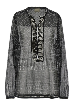 ISABEL MARANT Nickie blouse - Black