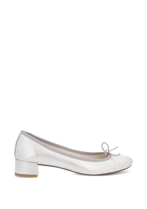 Repetto Camille metallic ballet pumps - Silver
