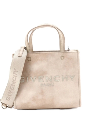 Givenchy Pre-Owned G- Canvas Mini tote bag - Neutrals