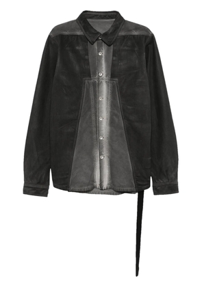 Rick Owens DRKSHDW Splintered shirt - Grey