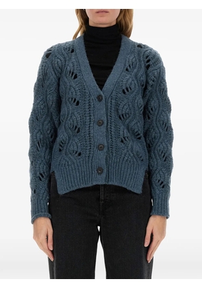 MILA SCHON V-neck cardigan - Blue