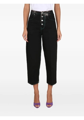 Department 5 button stitching jeans - Black