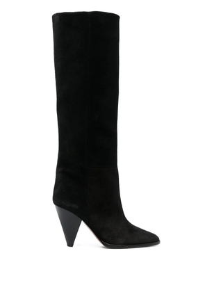 ISABEL MARANT Ririo 90mm suede boots - Black