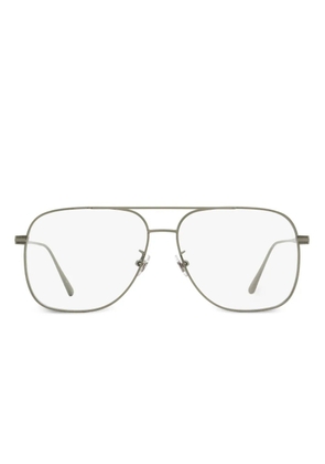 OMEGA EYEWEAR pilot-frame glasses - Silver