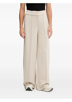 GUESS USA stripe-detail track pants - Neutrals