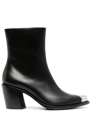 Alexander McQueen pointed-toe ankle boots - Black