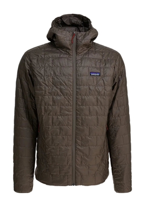 Patagonia quilted hooded jacket - Brown