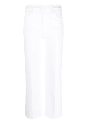 MOTHER Fairest Of Them All straight-leg jeans - White