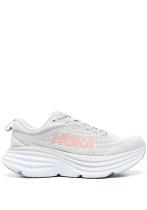 HOKA low-top running sneakers - Grey
